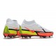 Nike Phantom GT2 Elite DF FG Blanc Carmin Volt