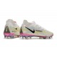 Nike Phantom GT2 Elite DF FG Blanc Noir Carmin Rose