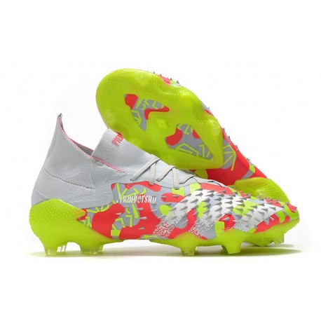 adidas Predator Freak.1 FG Blanc Orange Volt