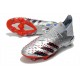 adidas Predator Freak.1 FG Argent Métallique Noir Foncé Equipe Bleu