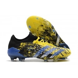 adidas Predator Freak.1 Low FG X-Men Wolverine - Jaune Argent Métallique Noir