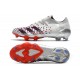 adidas Predator Freak.1 Low FG Argent Métallique Noir Foncé Equipe Bleu