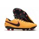 Chaussure de foot Nike Tiempo Legend VIII Elite FG Orange Noir