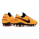 Chaussure de foot Nike Tiempo Legend VIII Elite FG Orange Noir