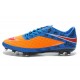 Chaussures Football Nike Hypervenom Phantom FG Orange Bleu Rouge Pack de Réflexion