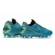 Chaussure de foot Nike Tiempo Legend VIII Elite FG Aquamarine Blanc Vert Citron