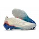 Crampons Foot adidas Copa Sense+ FG Blanc Bleu