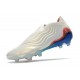 Crampons Foot adidas Copa Sense+ FG Blanc Bleu