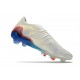 Crampons Foot adidas Copa Sense+ FG Blanc Bleu