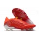 Crampons Foot adidas Copa Sense+ FG Meteorite - Rouge Blanc Rouge