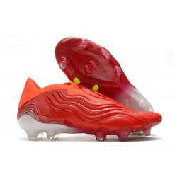 Crampons Foot adidas Copa Sense+ FG Meteorite - Rouge Blanc Rouge