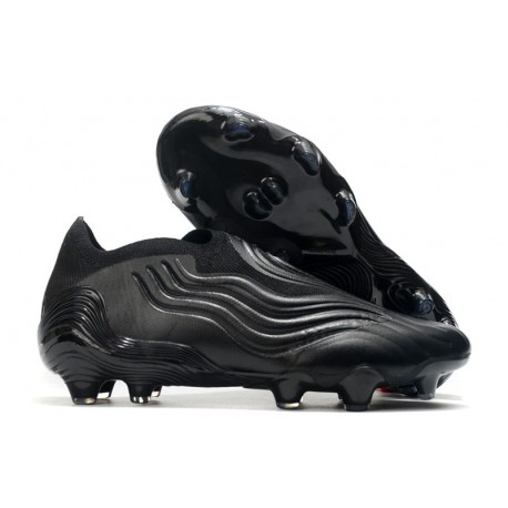 Crampons Foot adidas Copa Sense+ FG Superstealth - Noir Gris