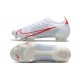 Nike Mercurial Vapor 14 Elite FG Chaussure Blanc Rouge