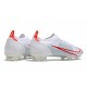 Nike Mercurial Vapor 14 Elite FG Chaussure Blanc Rouge