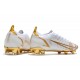 Nike Mercurial Vapor 14 Elite FG Chaussure Blanc Or