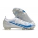 Nike Mercurial Vapor XIV Elite FG Blanc Bleu