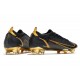 Nike Mercurial Vapor 14 Elite FG Chaussure Noir Or