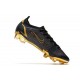 Nike Mercurial Vapor 14 Elite FG Chaussure Noir Or