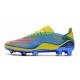 Crampon adidas X Ghosted.1 FG X-Men Cyclops - Bleu Rouge Vif Jaune