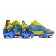 Crampon adidas X Ghosted.1 FG X-Men Cyclops - Bleu Rouge Vif Jaune