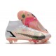 Nike Mercurial Superfly 8 Elite SG-Pro AC Blanc Noir Carmin Rose