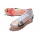 Nike Mercurial Superfly 8 Elite SG-Pro AC Blanc Noir Carmin Rose