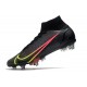 Nike Mercurial Superfly 8 Elite SG-Pro AC Black x Prism - Noir Jaune Rouge