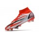 Nike Mercurial Superfly 8 Elite SG-Pro AC Rouge Piment Noir Fantôme Orange Total