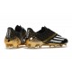 adidas F50 Ghosted Adizero FG Crampons Noir Blanc Or