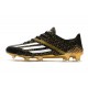 adidas F50 Ghosted Adizero FG Crampons Noir Blanc Or