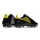 adidas F50 Ghosted Adizero FG Crampons Noir Jaune