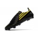 adidas F50 Ghosted Adizero FG Crampons Noir Jaune