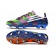 adidas F50 Ghosted Adizero FG Crampons Violet Vert Orange