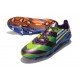 adidas F50 Ghosted Adizero FG Crampons Violet Vert Orange