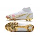 Nike Neuf Mercurial Superfly VIII Elite FG Blanc Rose Or