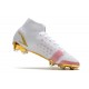 Nike Neuf Mercurial Superfly VIII Elite FG Blanc Rose Or