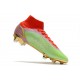 Nike Neuf Mercurial Superfly VIII Elite FG Vert Rouge Or