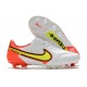 Crampon Nike Tiempo Legend 9 Elite FG Blanc Volt Carmin