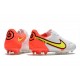 Crampon Nike Tiempo Legend 9 Elite FG Blanc Volt Carmin