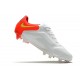 Crampon Nike Tiempo Legend 9 Elite FG Blanc Volt Carmin