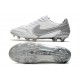 Crampon Nike Tiempo Legend 9 Elite FG Blanc Gris