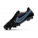 Crampon Nike Tiempo Legend 9 Elite FG Noir Gris Acier