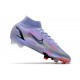 Nike Neuf Mercurial Superfly VIII Elite FG Mbappé Chardon Clair Argent