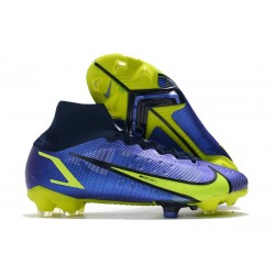 Nike Neuf Mercurial Superfly VIII Elite FG Sapphire Volt Bleu