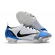 Nike Mercurial Vapor XIV Elite FG Blanc Bleu Noir