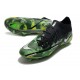 Nike Phantom GT2 Elite DF FG Noir Platine Métallique Vert Strike