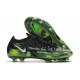 Nike Phantom GT II Elite FG Noir Platine Métallique Vert Strike