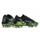 Nike Phantom GT II Elite FG Noir Platine Métallique Vert Strike