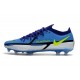 Nike Phantom GT II Elite FG Sapphire Volt Gris Brouillard Bleu