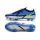 Nike Phantom GT II Elite FG Sapphire Volt Gris Brouillard Bleu